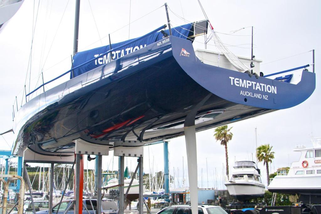  - TP52's hauled at Gulf Harbour © Richard Gladwell www.photosport.co.nz